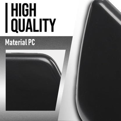 G-PLUS Right Headlight Washer Cover Cap Front Bumper Trim Compatible with Volvo XC90 2007 2008 2009 2010 2011 2012 2013 2014 39875254 Glossy Black