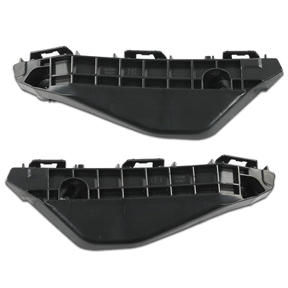 G-PLUS Pair Front Bumper Retainer Bracket Compatible with Toyota Yaris Hatchback 2013 2014 2015 2016 525360D130, 525350D130 Black Smooth Finish