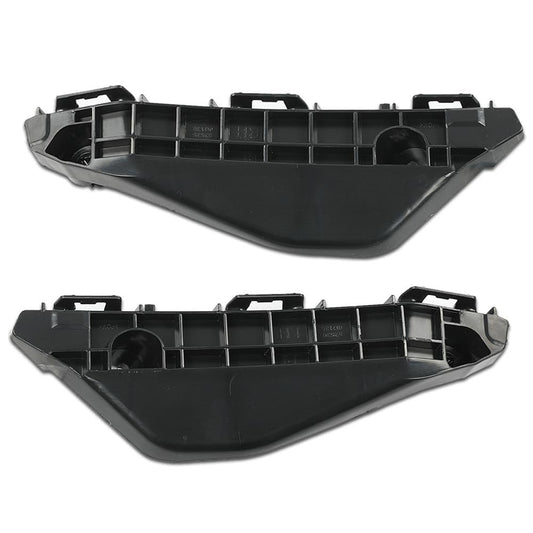 G-PLUS Pair Front Bumper Retainer Bracket Compatible with Toyota Yaris Hatchback 2013 2014 2015 2016 525360D130, 525350D130 Black Smooth Finish