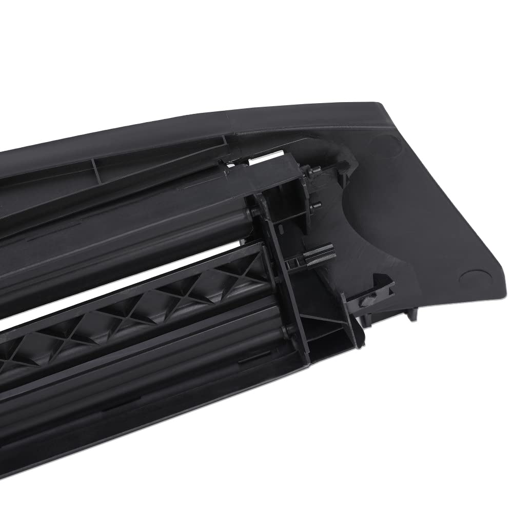 G-PLUS Front Bumper Shutters W/o Motor Compatible with Buick Lacrosse 2014 2015 2016 26202080 GM26202080 9054678 Dark Black