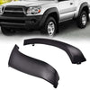 G-PLUS Bumper End Caps Compatible With Toyota Tacoma 2005 2006 2007 2008 2009 2010 2011 Black Front Primed 5211204020 5211304020 TO1005170 TO1004170
