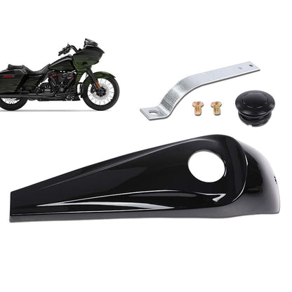 G-PLUS Fuel Console Gas Tank Cap Cover Compatible with Harley Electra Road Glide Touring 08-22 Dash