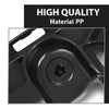 G-PLUS Rear Bumper Retainer Bracket Set Compatible with Toyota Corolla 2020-2022 5257602180, 5257502180, TO1142132, TO1143132 Black