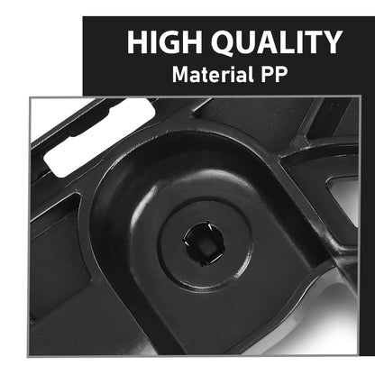 G-PLUS Rear Bumper Retainer Bracket Set Compatible with Toyota Corolla 2020-2022 5257602180, 5257502180, TO1142132, TO1143132 Black