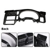 G-PLUS Dash Trim Bezel Cover Dark Gray Compatible with Chevy Blazer S10 GMC Jimmy S15 Sonoma 1998 1999 2000 2001 2002 2003 2004 (Not Fit Double Din)