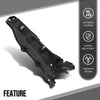 G-PLUS Front Fender Mount Panel Bracket Right Side Compatible with Volvo XC90 2016 2017 2018 2019 2020 2021 2022 2023 2024 31391778 Black