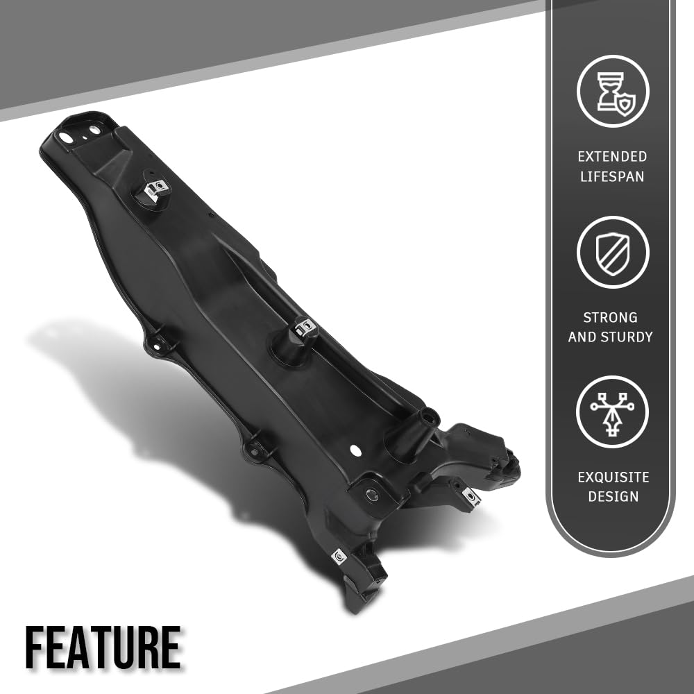 G-PLUS Front Fender Mount Panel Bracket Right Side Compatible with Volvo XC90 2016 2017 2018 2019 2020 2021 2022 2023 2024 31391778 Black