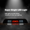 G-PLUS LED Third Brake Light Compatible with Toyota Tundra 2007-2018, 3rd High Mount Cargo Light, Type X, Smoky Lens Black Housing, 81570-0C050