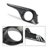 G-PLUS Front Fog Light Lamp Cover Trim Pair, Compatible with Toyota Highlander 2011 2012 2013 TO1038154 TO1039154 814810E060 814820E080, Driver & Passenger Side Fog Light Trim Silver