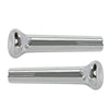G-PLUS Cars Chrome Door Lock Knobs Pair IN6728Z