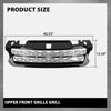 G-PLUS Front Hood Center Grille Grill Compatible with Range Rover Sport 2014-2017 LR054766, LR044120