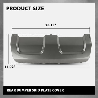 G-PLUS Rear Bumper Skid Plate Cover Compatible with Range Rover Sport 2014-2017 Gray