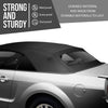 G-PLUS Canvas Convertible Soft Top w/Plastic Window Compatible with Ford Mustang 2005-2014 Black