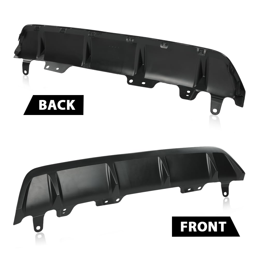 G-PLUS Rear Bumper Lower Valance Cover Compatible with Toyota Corolla XSE SE 2020-2021 5245302900 TO1144104