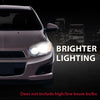 G-PLUS Headlight Assembly Fit Chevy Sonic 2012-2016(4-Door Sedan/4-Door Hatchback),Fit Headlight w/Chrome Bezel Only,Left Driver,Clear Lens Black Housing Bumper Headlamps,faros delanteros