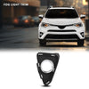 G-PLUS Fog Light Bezel Lamp Trim w/Chrome Right Passenger Compatible with Toyota RAV4 2016-2018 520300R030