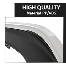G-PLUS Front Bumper Trim Left for Lexus ES250 ES300h ES350 2019-2024 Chrome Black Additional Angle