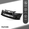 G-PLUS Black Lexus IS Front Bumper Kit + Lip + Plate (2006-2013 LX IS IS250 IS350 & 14+ F-Sport)