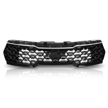 G-PLUS Bumper Radiator Grille Grill, Compatible with Kia Sorento 1.6L 2.5L 2022-2023 W/O Camera Hole, 86350P2500, 86350-P2500, 86350 P2500