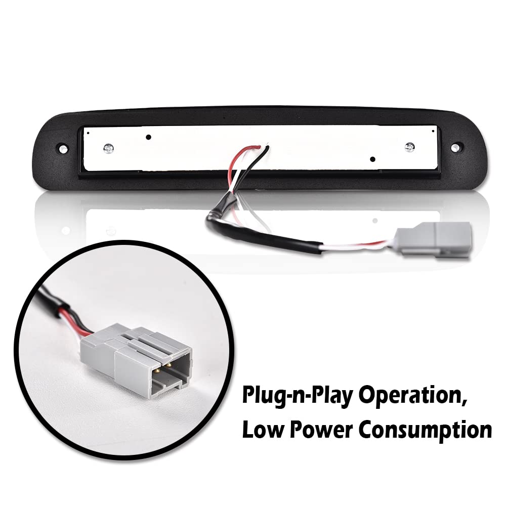 G-PLUS LED Third Type X High Mount Brake Stop Light Compatible with 1993-2011 Ranger 1999-2016 F250 F350 F450 F550 Super Duty 1995-2003 Mazda B2300 B2500 B3000 B4000 CC3Z13A613B