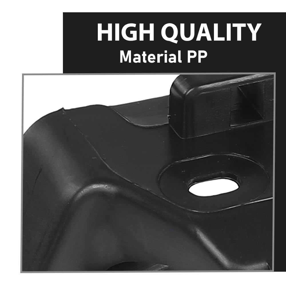 G-PLUS Fog Light Brackets Driving Lamp Mounting Set of 2 Left & Right Side Pair Compatible with LX CT200h (submodel: Base, F Sport) 2014-2017 5212576030, 5212676030, LX2602109, LX2603109 Black