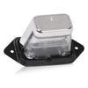 G-PLUS LED License Plate Light Compatible with Boat Trailer UTV ATV Universal 12V DC Surface Mount Chrome
