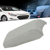 G-PLUS Center Console Lid Armrest Cover, Compatible with Sonata 2015 2016 2017 2018 2019 Leather, Gray