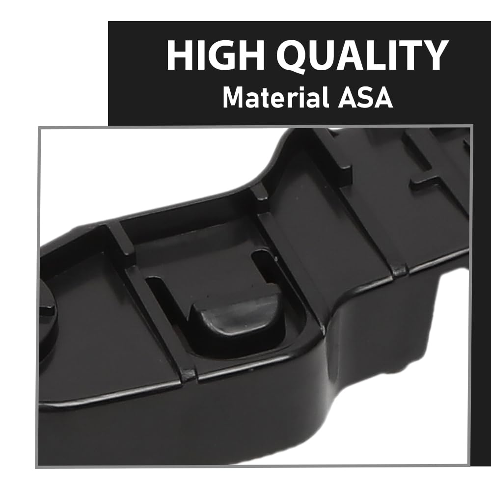 G-PLUS Pair Front Bumper Bracket Support Retainer Holder, Compatible with Jeep Grand Cherokee 2021-2023, LH Driver & RH Passenger Side 2PCS, 68408115AB, 68408114AB