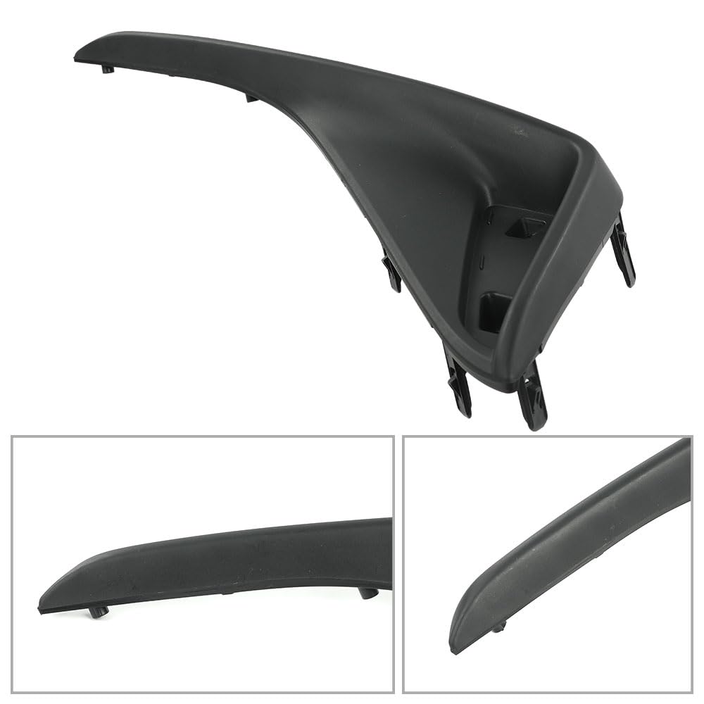 G-PLUS Bumper Insert Cover Plate Bumper Filler Rear Right Passenger Side RH Compatible with Toyota CHR Nightshade 2021-2022/ Fits Toyota CHR XLE 2018-2022 52163F4020 TO1139101