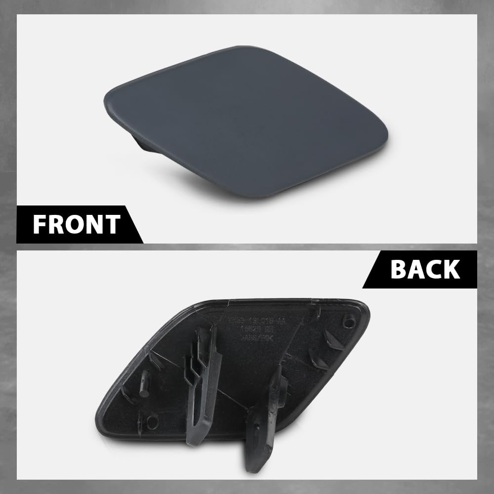 G-PLUS Right Headlight Headlamp Washer Nozzle Jet Cover Cap Compatible with Jaguar F-Type 2014-2019