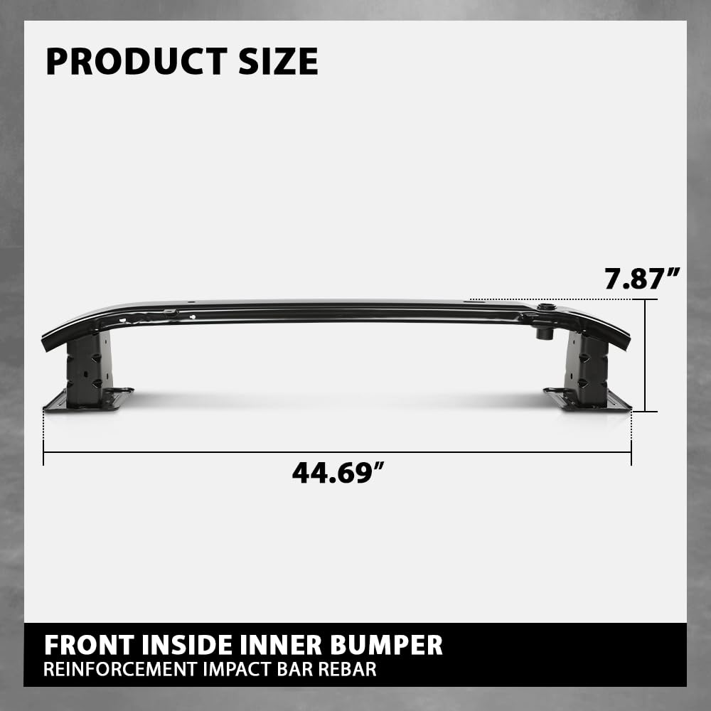 G-PLUS Front Inside Inner Bumper Reinforcement Impact Bar Compatible with Tucson 2011-2015/Fit Kia Sportage 2011-2016 865303W000 86530-3W000 865302S000