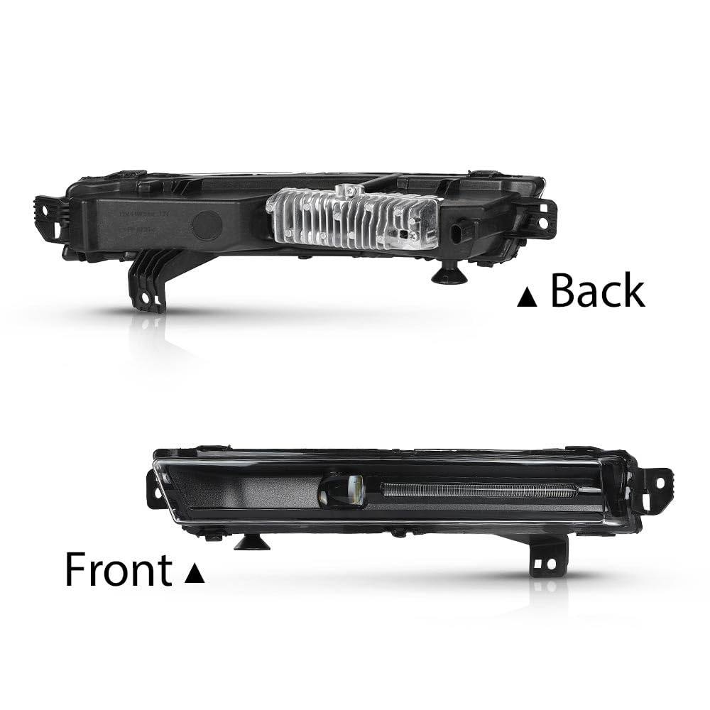 G-PLUS Fog Light Lamp Left Compatible with Land Rover Range Rover Sprt 2018-2022,Fit Land Rover Range Rover 2018-2021