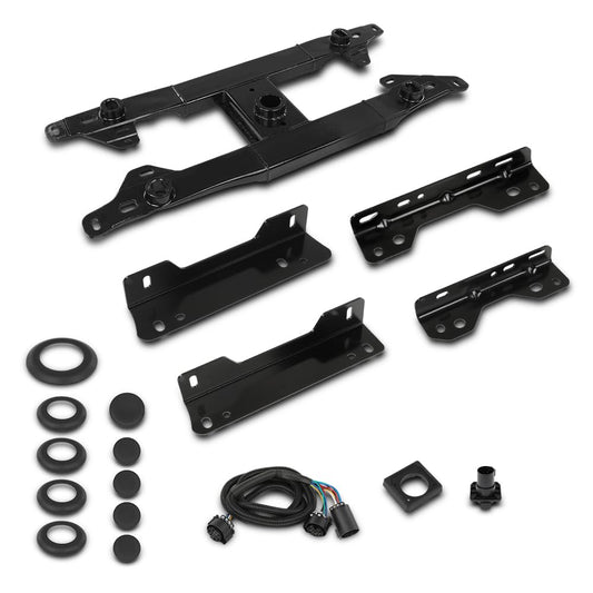 G-PLUS Gooseneck Hitch Prep Package Compatible with Ford F250 F350 F450 F550 Super Duty Truck 2017-2022 Fit 6.75' or 8' Bed Lengths LC3Z-5F057-A Black