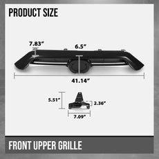 G-PLUS Grille for Toyota 4Runner 2021-2024 Black Side View