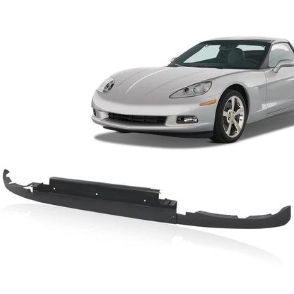 G-PLUS Front Air Dam Spoiler Complete Kit with Mount Hardware Compatible with 2005-2013 Chevy C6 Corvettes 3 Piece Spoilers