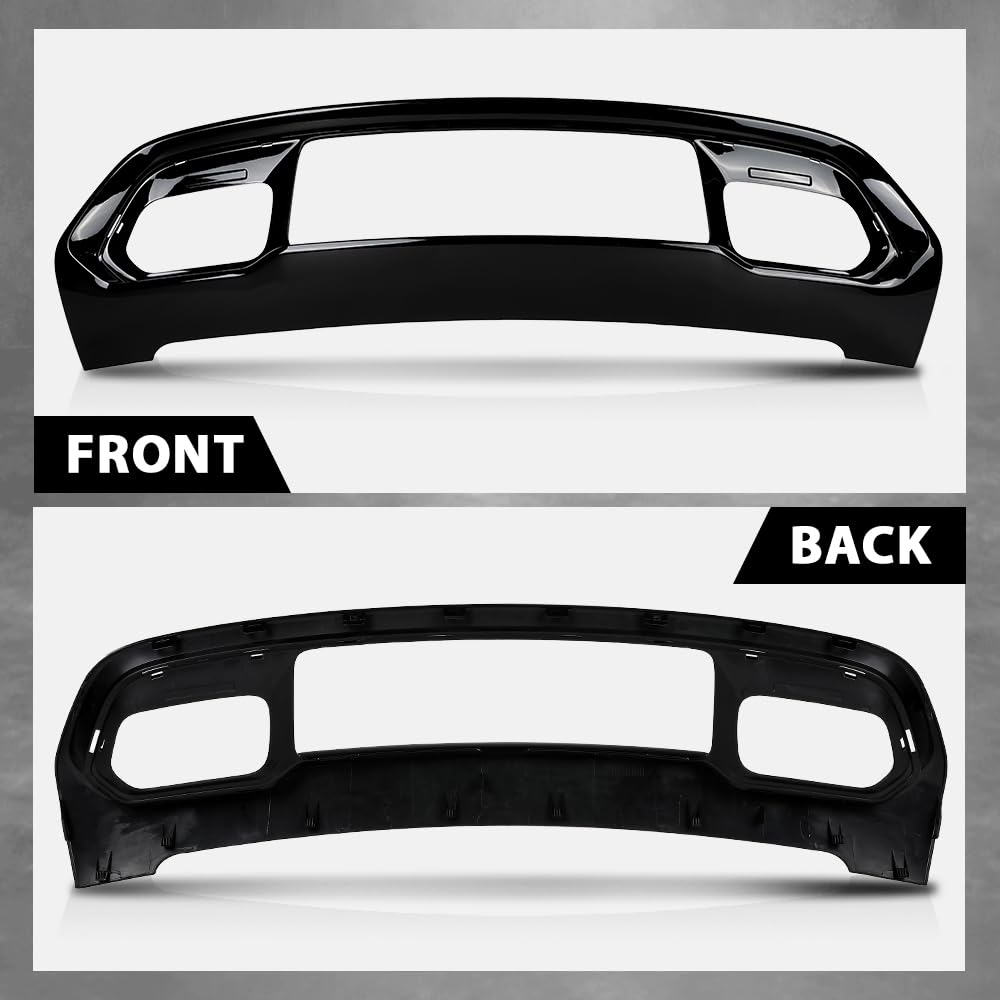 G-PLUS Bumper Grille Bezel Fascia Applique Compatible with Jeep Grand Cherokee 2016-2021 68310779AA