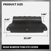 G-PLUS Rear Bumper Hitch Receiver Cover Tow Eye Compatible with Range Rover L405 2013-2018 (After June 2013)