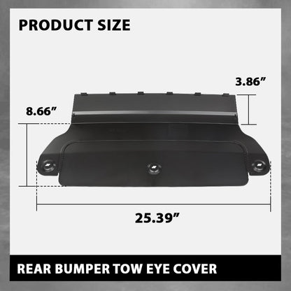 G-PLUS Rear Bumper Hitch Receiver Cover Tow Eye Compatible with Range Rover L405 2013-2018 (After June 2013)