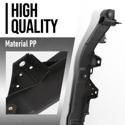 G-PLUS Front Radiator Support Compatible with Porsche Cayenne All Engine 3.0L 3.6L 4.8L 2011 2012 2013 2014 2015 2016 2017 2018 95850593140 Black