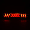G-PLUS High Mount Rear 3rd Third Brake Light Compatible With 2014-2018 Chevy Silverado GMC Sierra 1500 2500 HD 3500 HD LED Cargo Tail Lamp Black Housing Red Lens