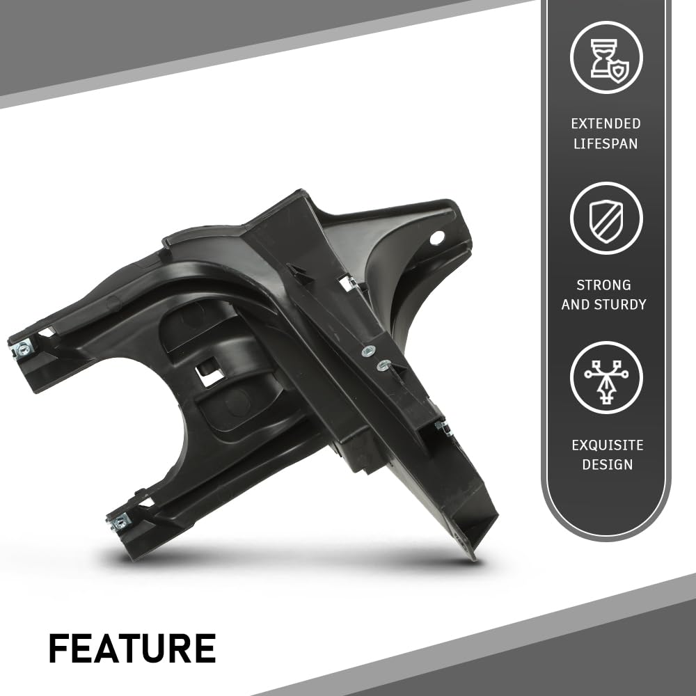G-PLUS Front Lower Headlight Bumper Bracket Right Passenger Side Compatible with BMW X5 2007-2013/Fit BMW X6 2008-2014 51657157984 BM1245101