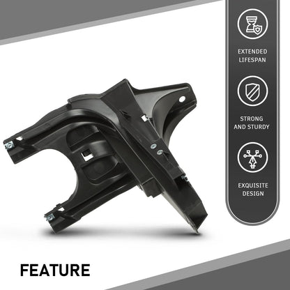 G-PLUS Front Lower Headlight Bumper Bracket Right Passenger Side Compatible with BMW X5 2007-2013/Fit BMW X6 2008-2014 51657157984 BM1245101
