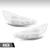 G-PLUS Headlight Lens Cover Compatible with Benz C-Class W204 C180 C200 C260 C280 C300 200K 180K 2008-2011 2048208761, 2048208861 Left & Right Front Headlamp Lens Cover Clear
