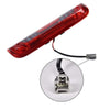 G-PLUS Rear LED Third Brake Light Compatible With Chevy Silverado/GMC Sierra1500/2500HD/3500 2014 2015 2016 2017 2018,3RD Cargo Led Tail Lamps Red Smoky lens Chrome Housing