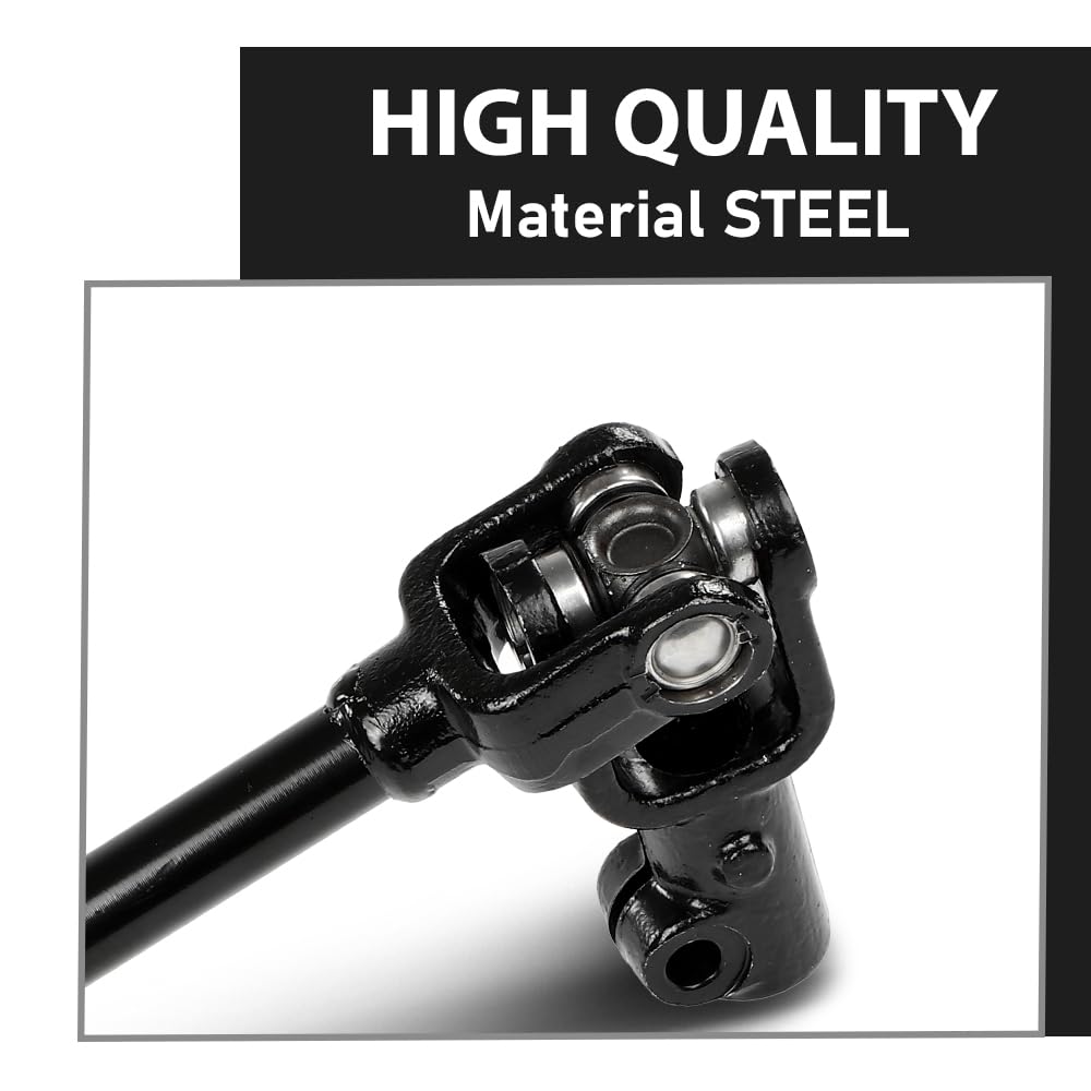 G-PLUS Lower Intermediate Steering Column Shaft Compatible with Toyota Tacoma 4WD 2005-2015 4520304021 Black