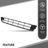 G-PLUS Front Bumper Lower Grille Intake Cover Compatible with Subaru Impreza 2017-2019 57731FL30A