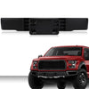 G-PLUS Front Bumper Grille Trim Panel and License Plate Bracket Mount Fascia Cover Set Compatible with Ford F150 2015 2016 2017,NOT FIT Ecoboost Powered F150 FL3Z-17E810-AA & FL3Z-17A385-A