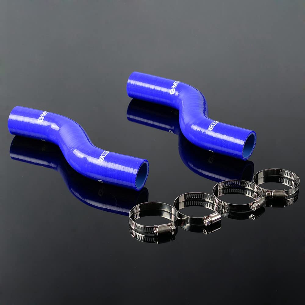 G-PLUS Silicone Radiator Hose Kit Compatible With 1970-1975 Nissan Datsun 240Z/260Z /2Pcs,Blue