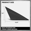 G-PLUS Left Window Mirror Fender Corner Molding Cap Triangle, Compatible with Ford Focus 2012-2018, Driver Side, CP9Z16004A