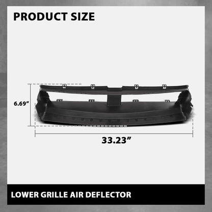 G-PLUS Lower Grille Air Dam Deflector Valance Apron, Compatible with Ford Escape 2020-2022, FO1218141, LJ6Z8327C, LJ6Z8327A